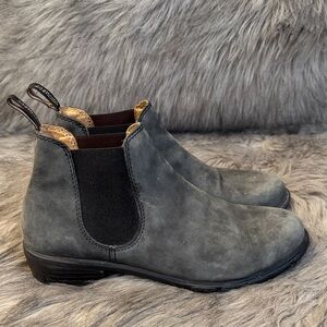 Women's Gray Chelsea Boots